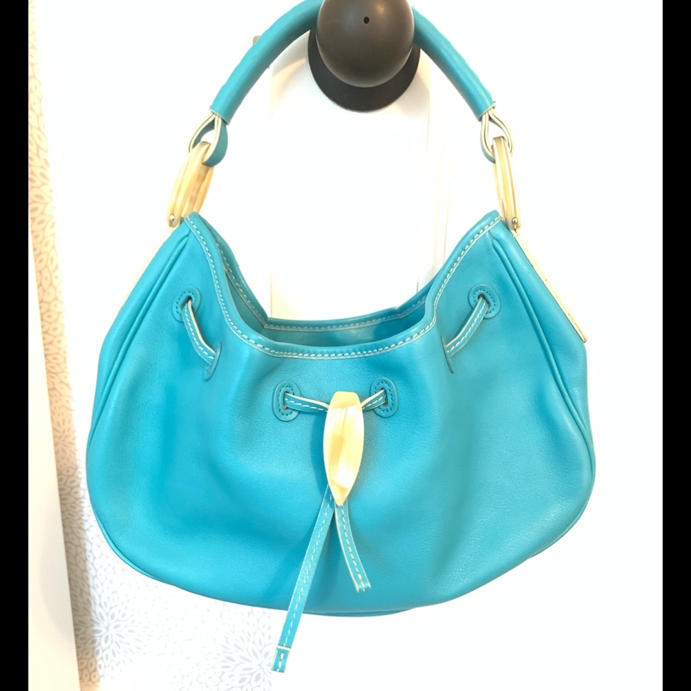 Tod’s teal handbag!! Amazing condition
